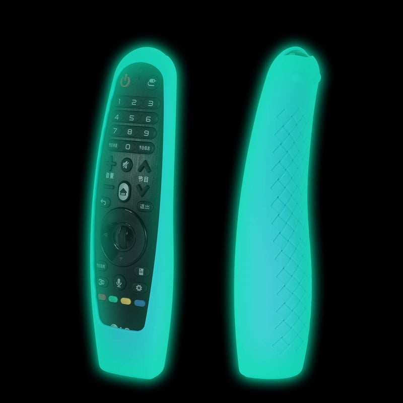 Akwox Case for LG AN-MR600 AN-MR650 AN-MR18BA Magic Remote, Nightglow Blue - Image 2